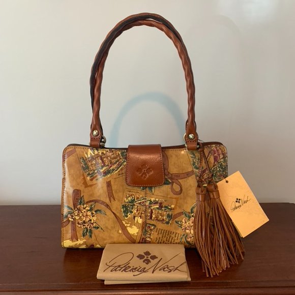Patricia Nash Handbags - Patricia Nash Rienzo European Trip Leather Satchel Bag -NWT--DISCOUNTED SHIPPING
